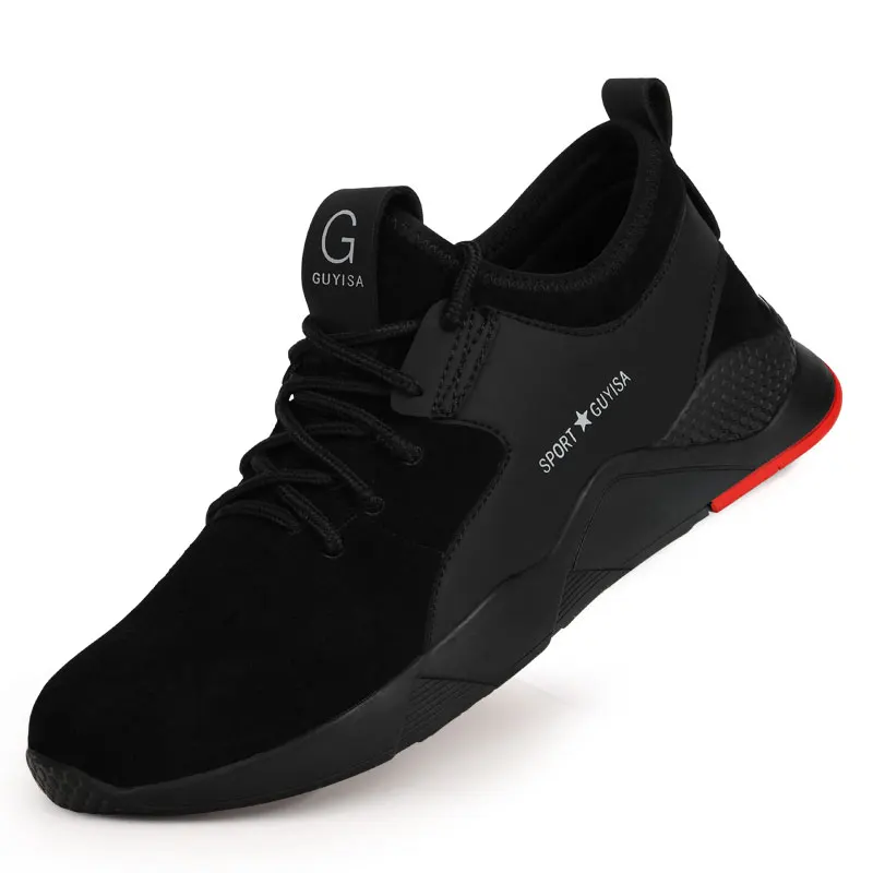 GUYISA hot-selling rubber sole wear-resistant and skid-resistant safety work shoes 
GUYISA hot-selling rubber sole wear-resistant and skid-resistant safety work shoes