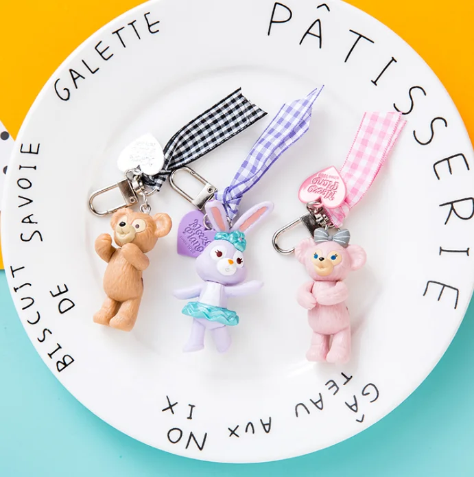 Bear Rabbit Keychain Cute Duffy Action figure Girl Women Bag Pendant Keyholder Charms Gift Car Key Chain, Colorful
Bear Rabbit Keychain Cute Duffy Action figure Girl Women Bag Pendant Keyholder Charms Gift Car Key Chain, Colorful