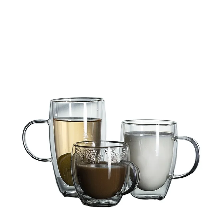 New Style Creative Coffee mug Double Heat-resistant Glass Cup Tea mug Milk Juice cup, Transparent
New Style Creative Coffee mug Double Heat-resistant Glass Cup Tea mug Milk Juice cup, Transparent