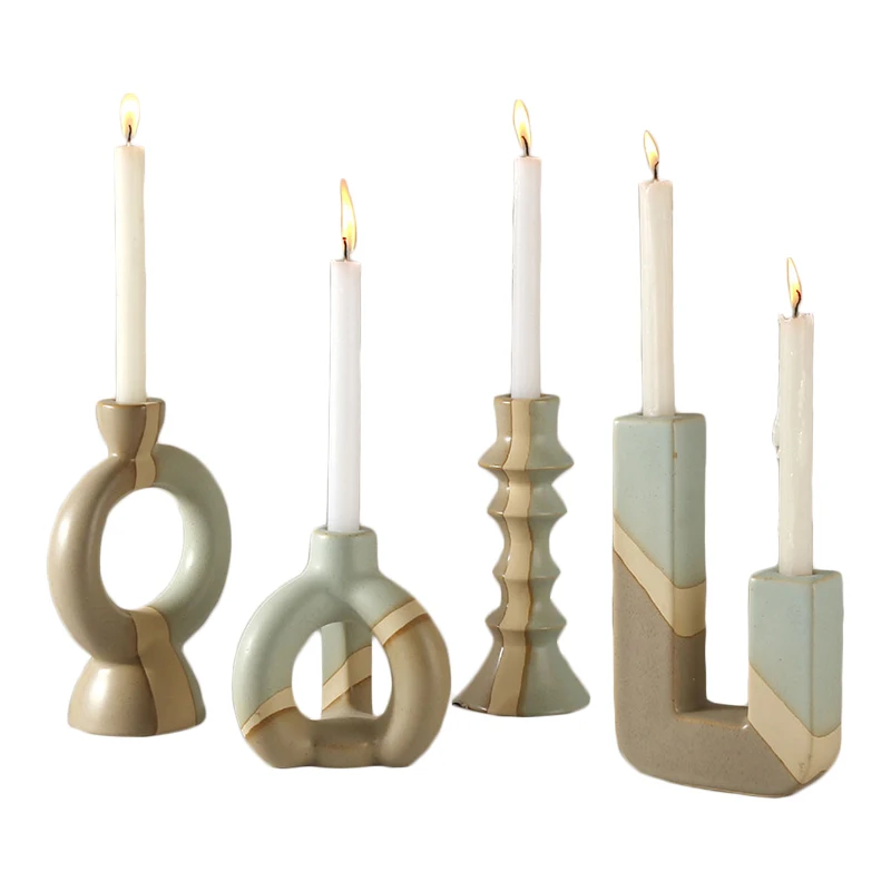 Creative 2 Color Irregular Glazed Candles Stand Unique Creative Ceramic Candles Holder For Home Wedding Decor
Creative 2 Color Irregular Glazed Candles Stand Unique Creative Ceramic Candles Holder For Home Wedding Decor