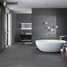 Bathroom Finished Matte Finish Foshan Porcelain Tile Grey Floor Matte Style Flooring Porcelain Tile