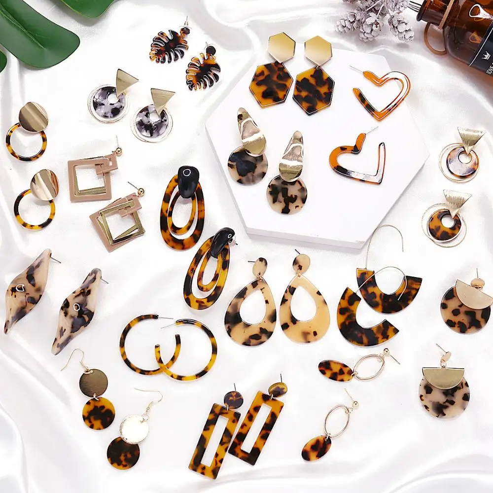Bohemia Acrylic Resin Drop Earrings Women Leopard Print Round Dangle Earrings Boho Fashion Female Jewelry Earrings 2019 New
Bohemia Acrylic Resin Drop Earrings Women Leopard Print Round Dangle Earrings Boho Fashion Female Jewelry Earrings 2019 New