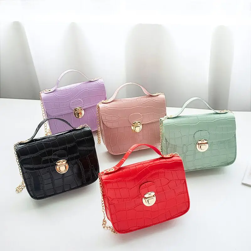 2021 Fashion Girl Small Crossbody Bag Classic Crocodile Pattern Shoulder Handbags Lightweight Chain Strap Messenger Purses
2021 Fashion Girl Small Crossbody Bag Classic Crocodile Pattern Shoulder Handbags Lightweight Chain Strap Messenger Purses