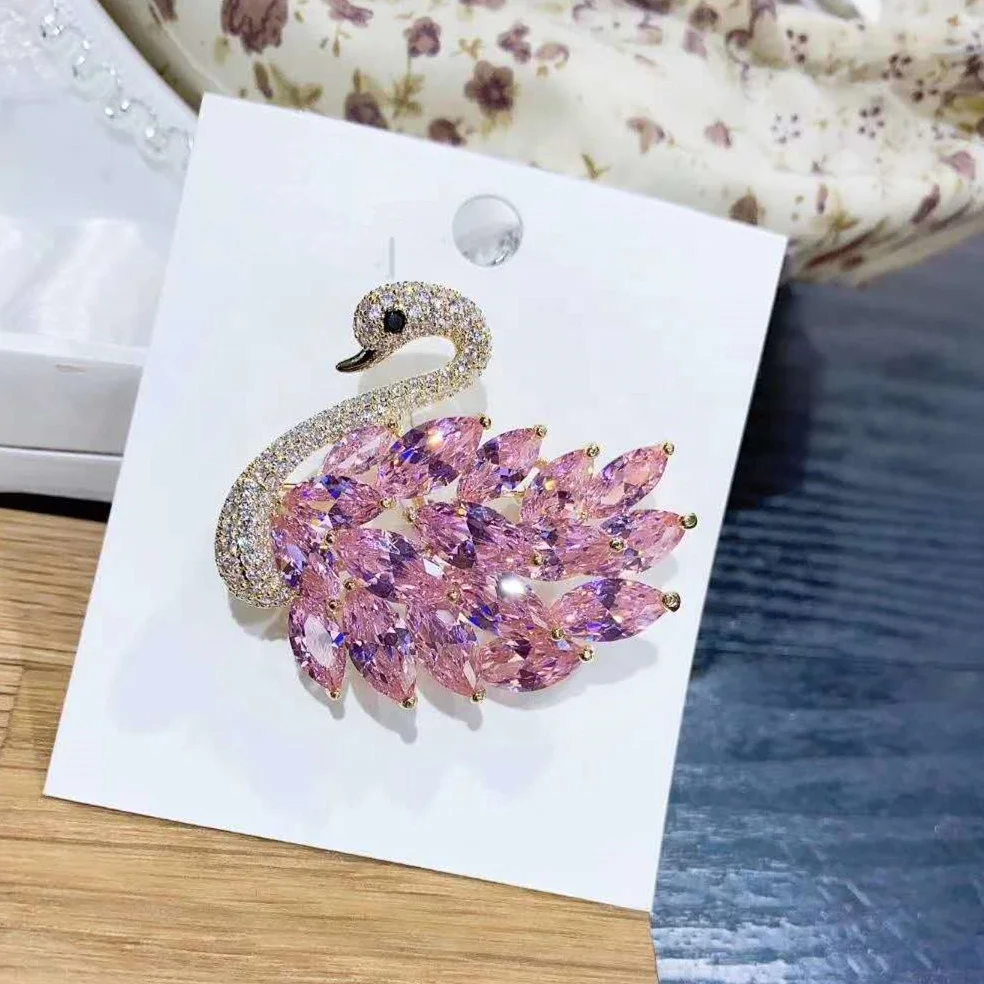 Colorful Luxury Zircon Cute Brooches for Women Elegant Pins Fashion Animal Jewelry Wedding Pin brooch
Colorful Luxury Zircon Cute Brooches for Women Elegant Pins Fashion Animal Jewelry Wedding Pin brooch