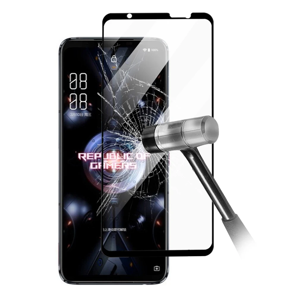 2.5D Arc Edges 9 Hardness HD Anti Scratch Full Coverage Tempered Glass Screen Protector for ASUS ROG Phone 3 5 pro Ultimate, Black
2.5D Arc Edges 9 Hardness HD Anti Scratch Full Coverage Tempered Glass Screen Protector for ASUS ROG Phone 3 5 pro Ultimate, Black