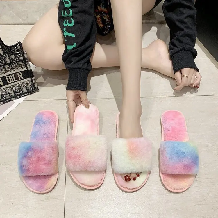 High Quality New winter Plush Slippers Fashion Open Toe Casual house shoes Women home Slippers, Pink, blue, green
High Quality New winter Plush Slippers Fashion Open Toe Casual house shoes Women home Slippers, Pink, blue, green