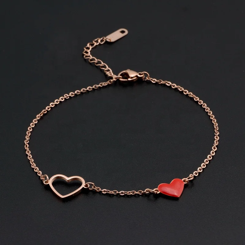 New Fashion Rose Gold Plated Anklet Human Body Jewelry Stainless Steel Anklet Fashion Jewelry Stone Anklet, Rosegold
New Fashion Rose Gold Plated Anklet Human Body Jewelry Stainless Steel Anklet Fashion Jewelry Stone Anklet, Rosegold