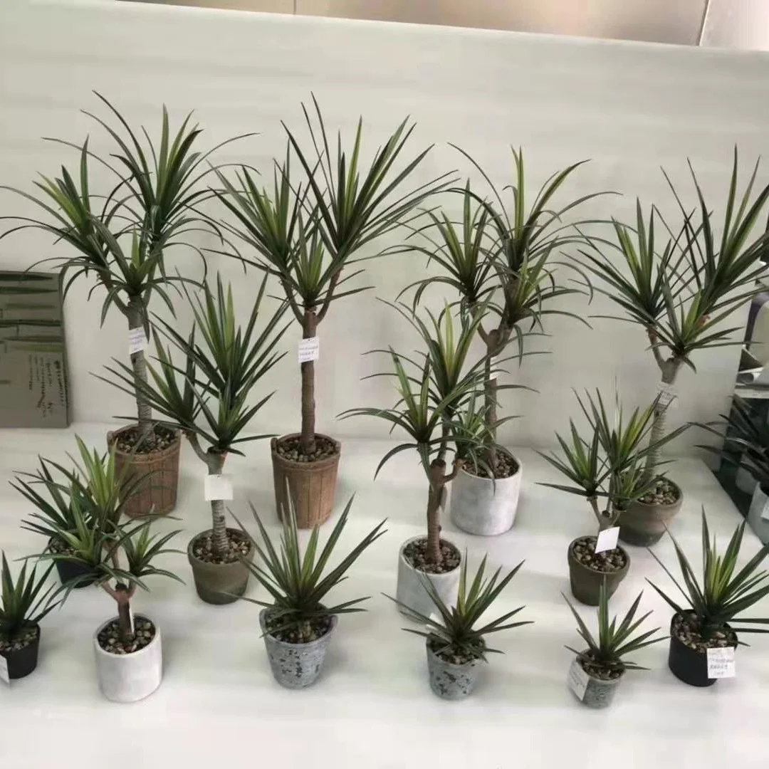 New design factory directly sale artificial yucca tree latex greenery plant in cement pot, Green color
New design factory directly sale artificial yucca tree latex greenery plant in cement pot, Green color