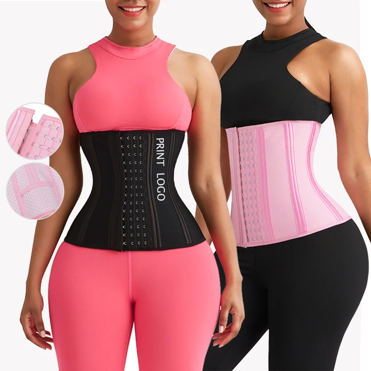 2020 Good Design Pink Color Latex Waist Cincher Three Layer Body Shaper Tummy Slimming Colorful Exercise Waist Trainer
2020 Good Design Pink Color Latex Waist Cincher Three Layer Body Shaper Tummy Slimming Colorful Exercise Waist Trainer