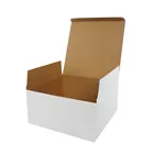 Free Sample Custom Eco OEM Logo Amazon Product Flat Cardboard Paper Folding Shipping Carton Packaging Box
