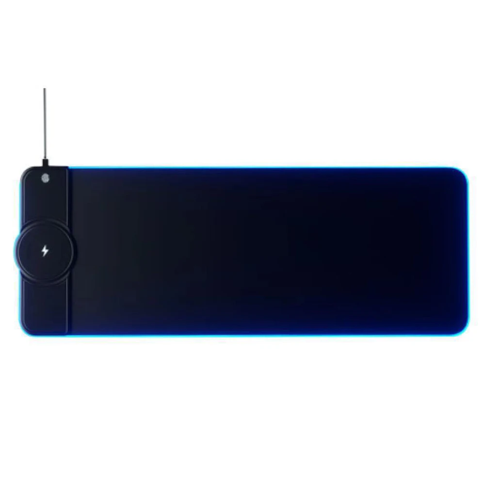 2021 Trending Fast Charging RGB 10W Desk Gaming Pad Qi Wireless wireless charging mouse pad black luminous rubber desk mat rgb, Black, color
2021 Trending Fast Charging RGB 10W Desk Gaming Pad Qi Wireless wireless charging mouse pad black luminous rubber desk mat rgb, Black, color