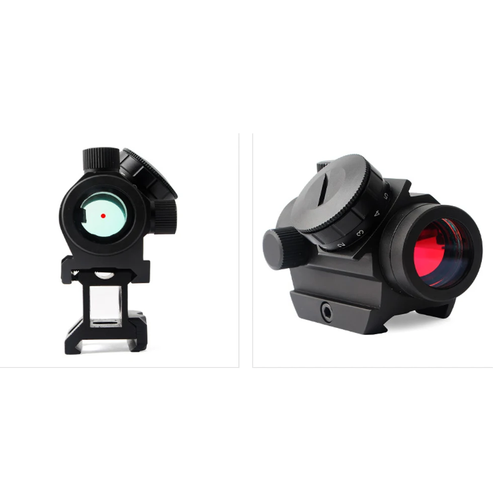 MAGORUI T1G Red Dot Sight 1X20 Sights Reflex With 20mm Rail Mount & Increase Riser Rail Mount, Black
MAGORUI T1G Red Dot Sight 1X20 Sights Reflex With 20mm Rail Mount & Increase Riser Rail Mount, Black