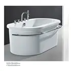 Small Best Portable Acrylic Freestanding Oval bath/bathtub tub