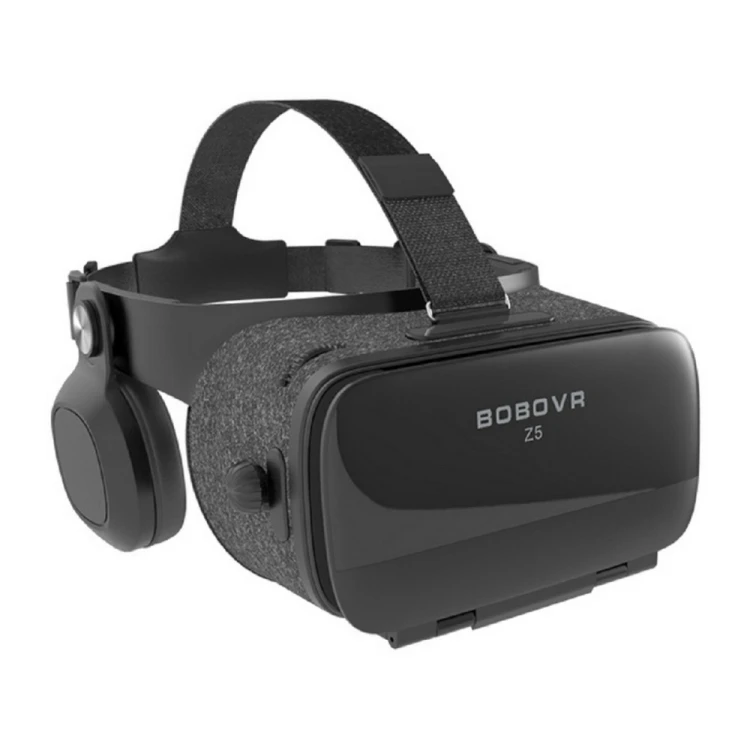 

BOBOVR Z5 3D glasses cool virtual reality glasses Google Cardboard Bobo VR headset for 4.7-6.2 inch Smartphone, Black