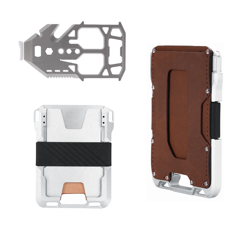 Minimalist credit card holder with multi-function tool knife outdoor ID card wallet front pocket man cardholder
Minimalist credit card holder with multi-function tool knife outdoor ID card wallet front pocket man cardholder