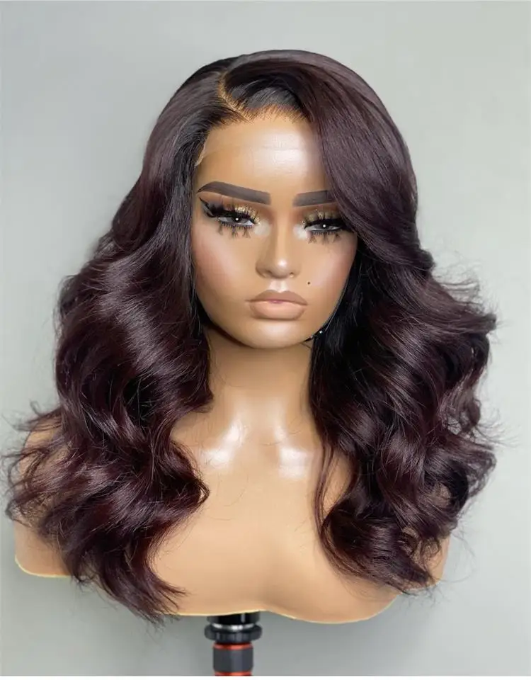 99J Color Wave Wig Lace Closure 13X4 Lace Front Human Hair Wigs Pre Plucked Transparent Lace Baby Hair for Black Women
99J Color Wave Wig Lace Closure 13X4 Lace Front Human Hair Wigs Pre Plucked Transparent Lace Baby Hair for Black Women