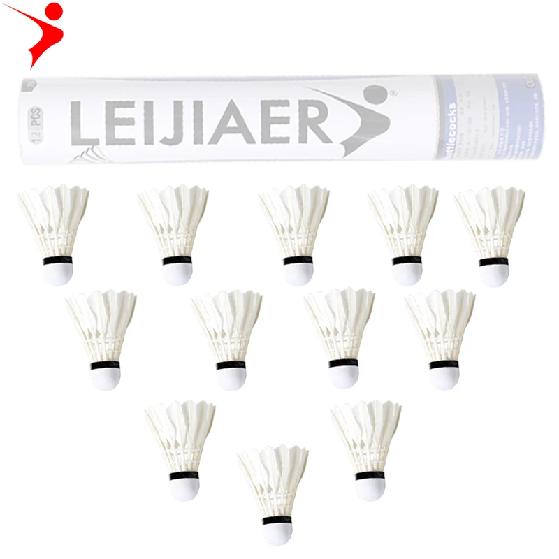 LEIJIAER100112 Pcs/Set Badminton Duck FeatherOutdoor Sports Badminton Accessories Durable Badminton racket
LEIJIAER100112 Pcs/Set Badminton Duck FeatherOutdoor Sports Badminton Accessories Durable Badminton racket