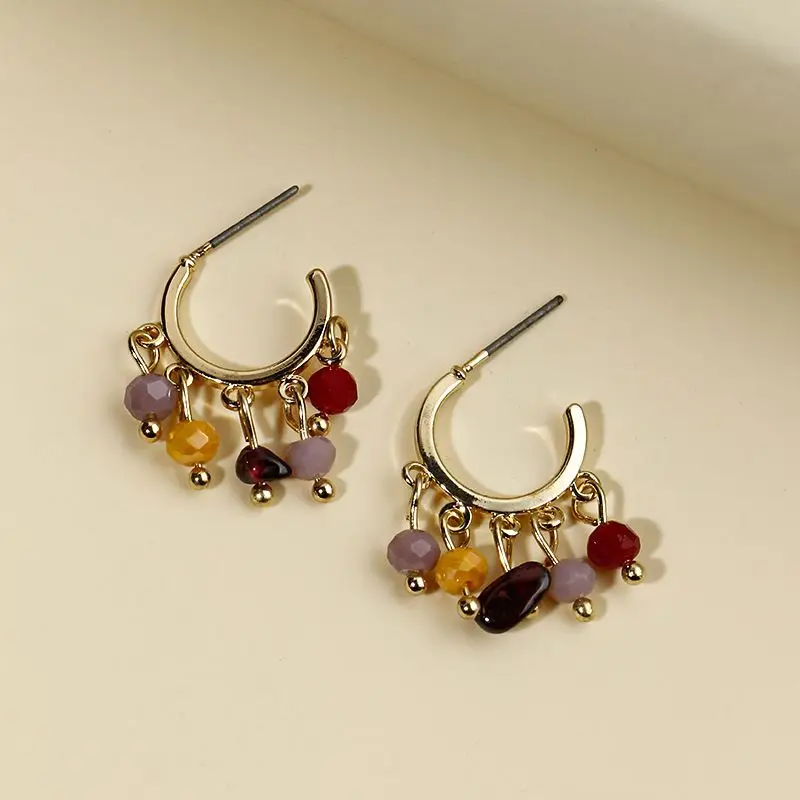 Earring Silver Zirconia Set Hoop Gold Clover Drop Solid Color Brass Charms Real Leather Earrings, As photo
Earring Silver Zirconia Set Hoop Gold Clover Drop Solid Color Brass Charms Real Leather Earrings, As photo