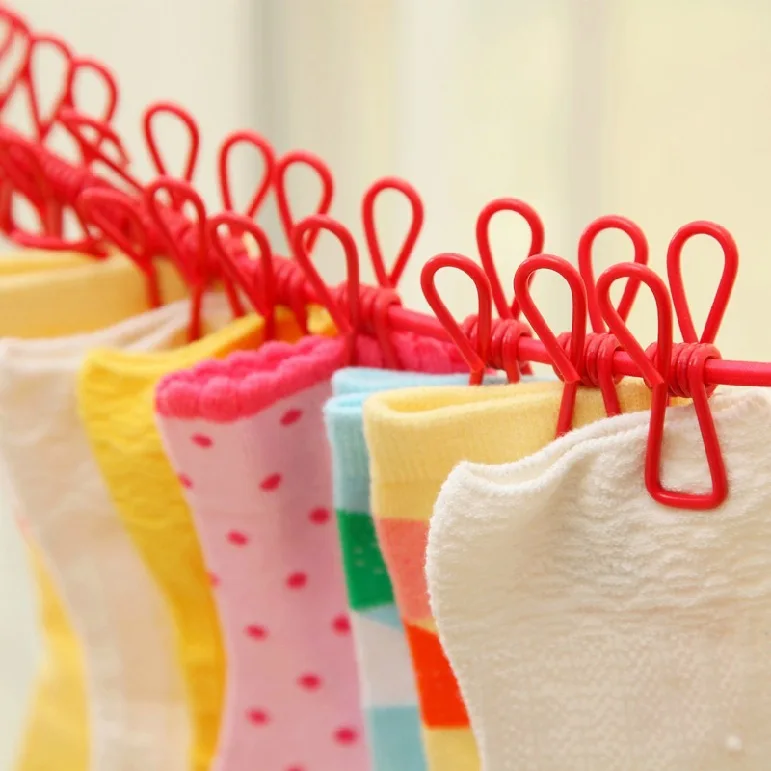 Creative outdoor clothesline with clips clothesline travel portable retractable windproof stretch rope with 12 clips, Six color
Creative outdoor clothesline with clips clothesline travel portable retractable windproof stretch rope with 12 clips, Six color