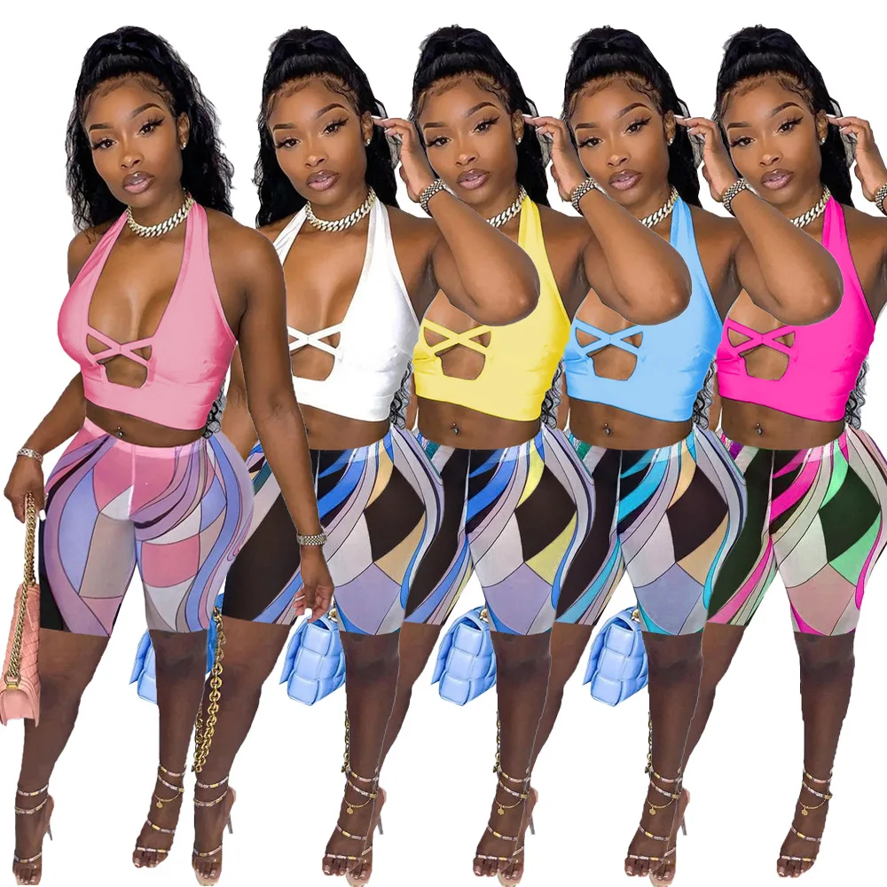 Women Outfit Patchwork Two Piece Shirt Jogging Sets Clothing Women Crop Top Biker 2 Piece Short Set Women
Women Outfit Patchwork Two Piece Shirt Jogging Sets Clothing Women Crop Top Biker 2 Piece Short Set Women