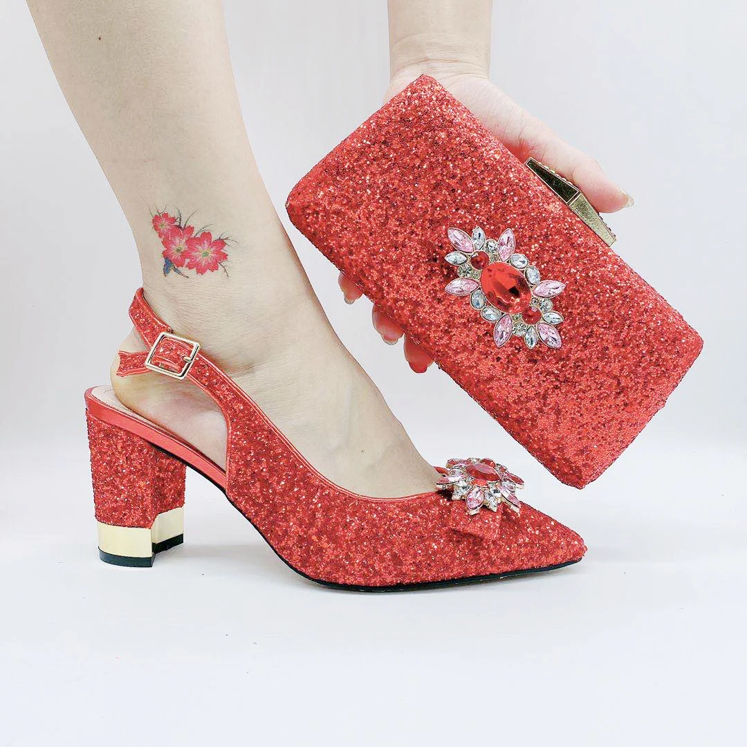 Italian Shoe Bag Matching Set African Evening Party Wedding High Heels and Purse to Match Women High Heeled Shoe and Bag Set
Italian Shoe Bag Matching Set African Evening Party Wedding High Heels and Purse to Match Women High Heeled Shoe and Bag Set