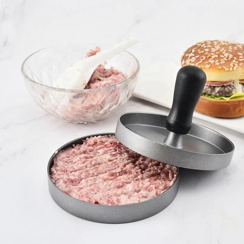 Home Plastic Handle Aluminum Meat Press Burger Machine kitchen Tools Hamburger Press Machine
Home Plastic Handle Aluminum Meat Press Burger Machine kitchen Tools Hamburger Press Machine
