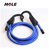 Mole Travel Portable Windproof car elastic rubber rope retractable clothesline elastic rope with hook