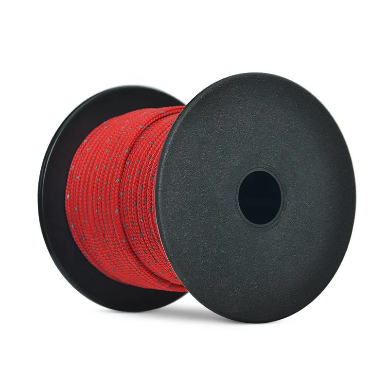 100 Feet Wholesale Outdoor Rope 30 Meter Red Reflective Paracord 3Mm 3 Strands 100% Nylon Parachute Cord
100 Feet Wholesale Outdoor Rope 30 Meter Red Reflective Paracord 3Mm 3 Strands 100% Nylon Parachute Cord