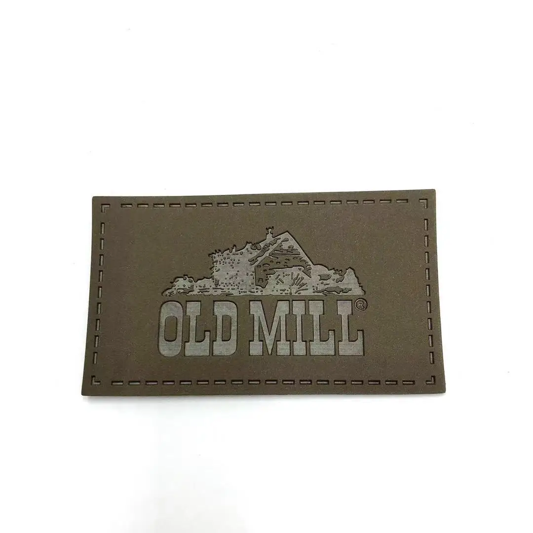 Wholesale Custom leather label Logo embossed leather label handbags leather patch label for clothing jeans, Custom color
Wholesale Custom leather label Logo embossed leather label handbags leather patch label for clothing jeans, Custom color