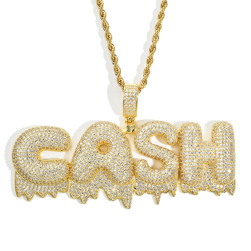 2022 Bling bling Iced out Custom Name Letters Brass setting CZ Pendant Iced Out Zircon Hip Hop Necklace Gift
2022 Bling bling Iced out Custom Name Letters Brass setting CZ Pendant Iced Out Zircon Hip Hop Necklace Gift
