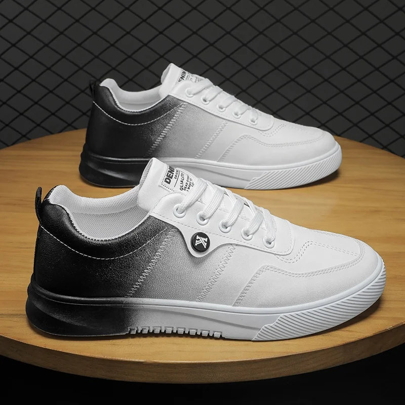 2022 new men's shoes spring and summer gradient high-top men's trend lace up casual all-match small white shoes, Picture
2022 new men's shoes spring and summer gradient high-top men's trend lace up casual all-match small white shoes, Picture