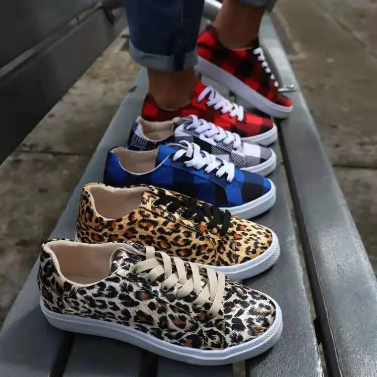 New Arrival Women Walking Style Shoes Women Leopard Casual Shoes Canvas Trendy Shoes
New Arrival Women Walking Style Shoes Women Leopard Casual Shoes Canvas Trendy Shoes