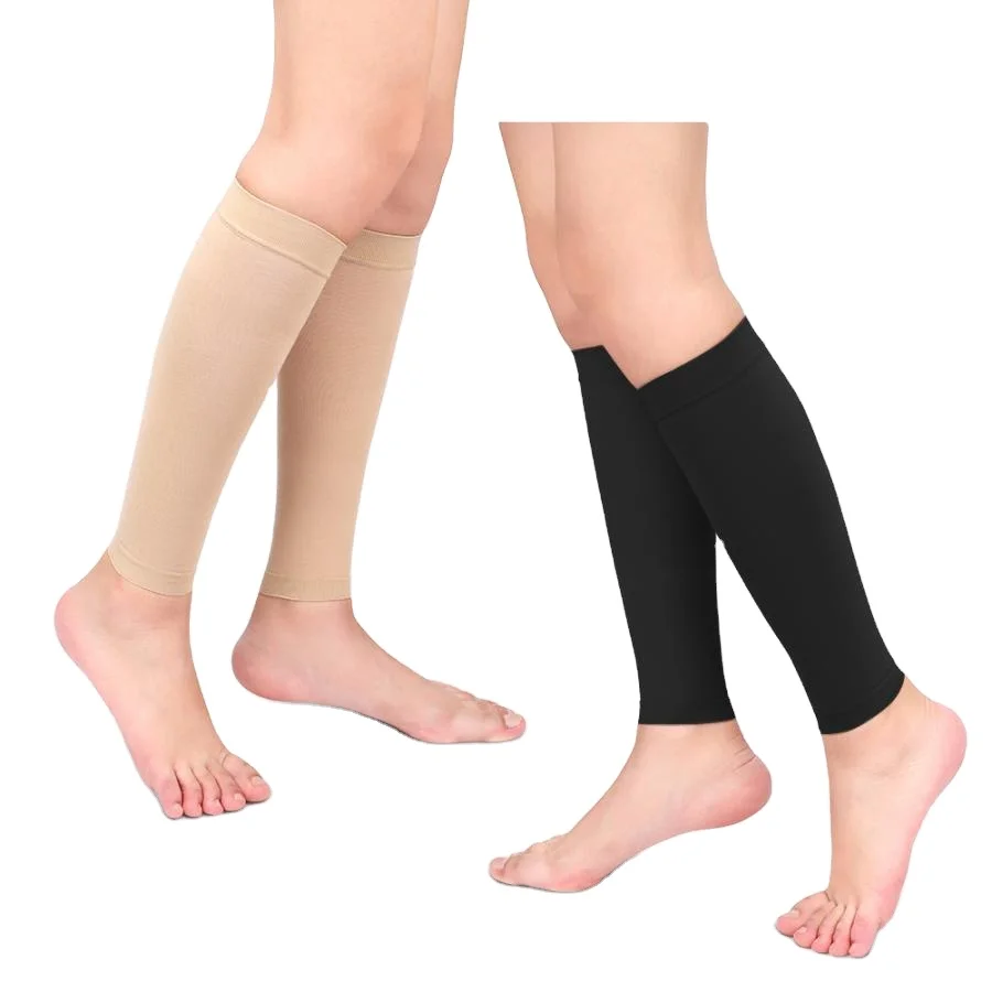 Calf support shin guard calf compression sleeve for sports Leg compression socks, Black, beige
Calf support shin guard calf compression sleeve for sports Leg compression socks, Black, beige