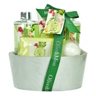 Gift Sets Spa Bath Gift Set Olive Fragrance Natural Wooden Box Package Bath Toiletries Spa Gift Sets