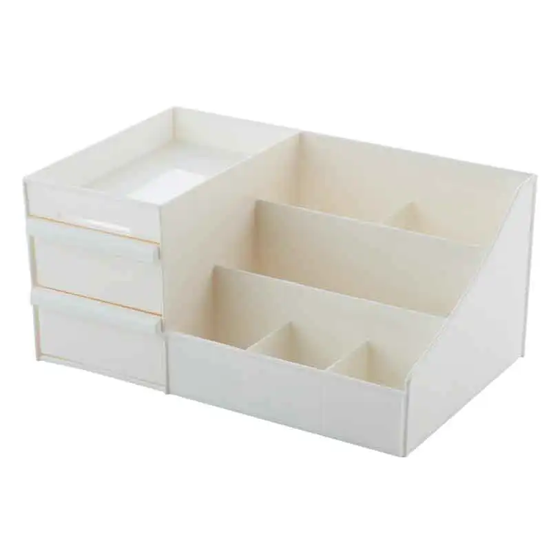 drawer type dresser desktop large capacity make up box 
drawer type dresser desktop large capacity make up box