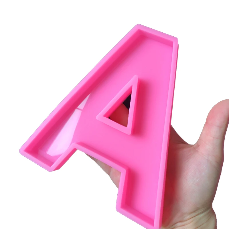 JUMBO Letter Mould Shiny Resin Silicone Mold DIY Concrete Cake Border Decoration Tool Food Grade Silicone, Light green 
JUMBO Letter Mould Shiny Resin Silicone Mold DIY Concrete Cake Border Decoration Tool Food Grade Silicone, Light green