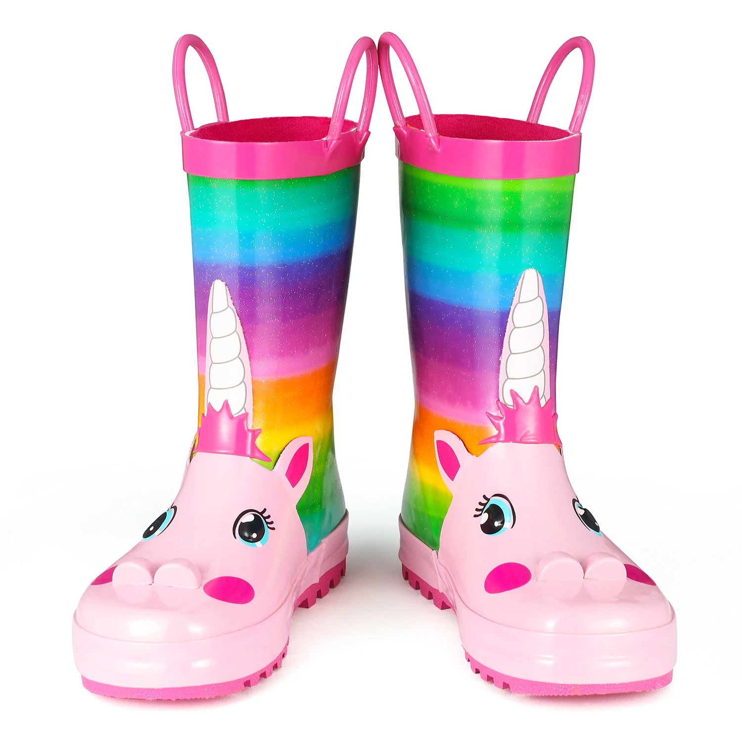 rainbow unicorn boots