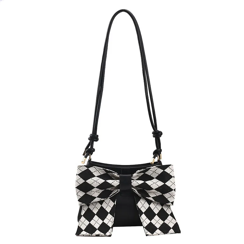 Fashion Bags Hand Bag Cross Bags Cheap Leather Satchel Checkered Bow Evening Handbags 
Fashion Bags Hand Bag Cross Bags Cheap Leather Satchel Checkered Bow Evening Handbags