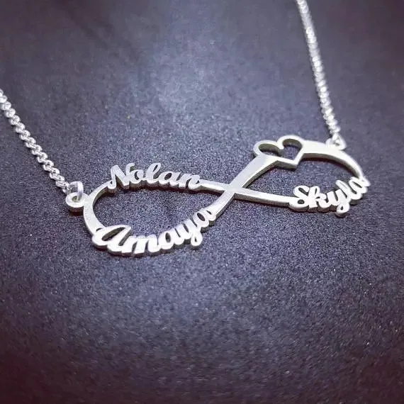 Dropshipping 2019 Fashion Stainless Steel Jewelry Personalized Initial Infinity Pendant Name Necklace, 3 options
Dropshipping 2019 Fashion Stainless Steel Jewelry Personalized Initial Infinity Pendant Name Necklace, 3 options