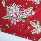 Shaoxing textile floral pattern woven rayon challi printed 100% viscose fabric for garment