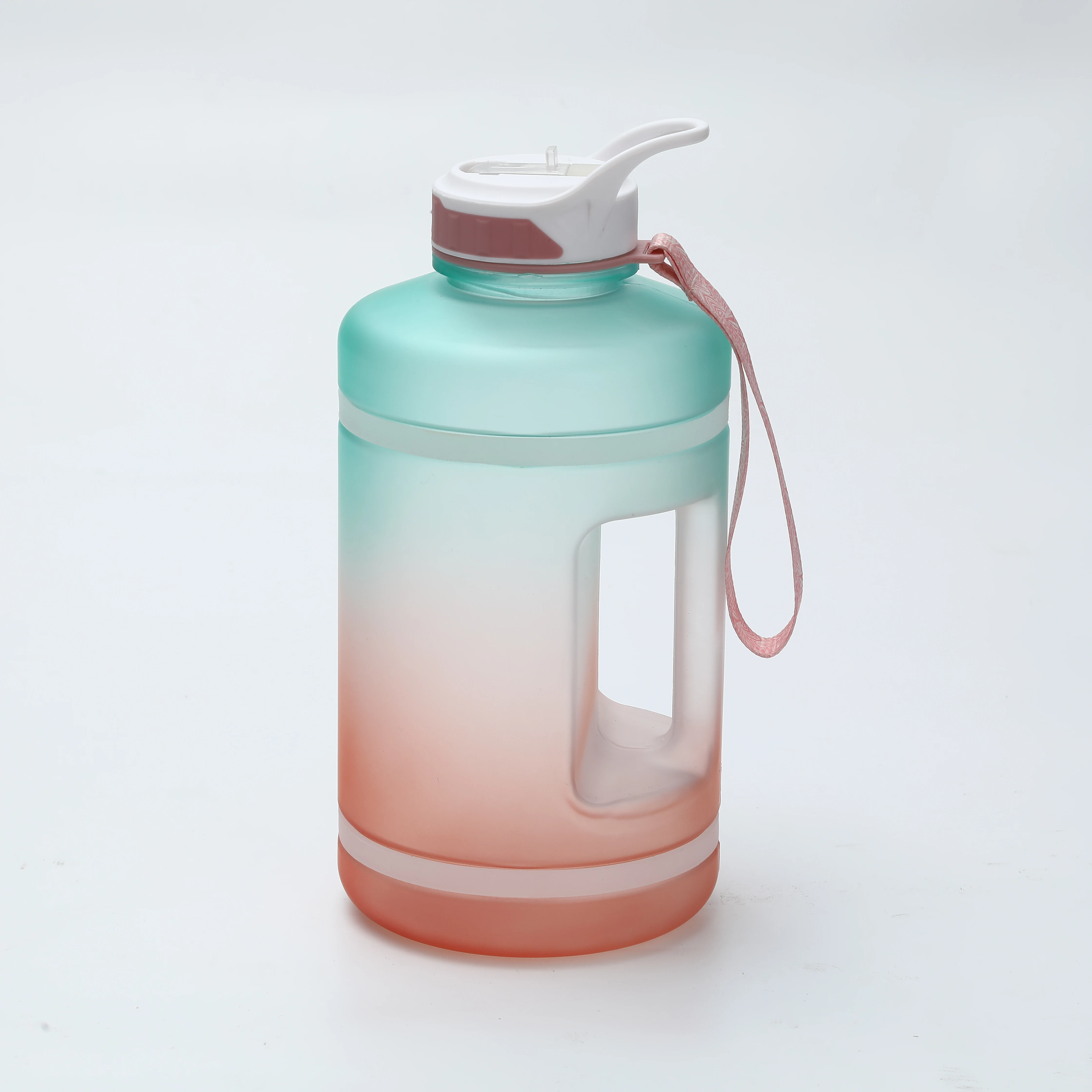 Big Fashion Gradient Cute Promotional Logo Custom Stylish Water Bottle