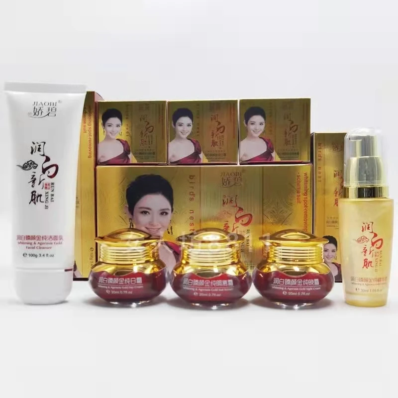 Jiaobi Superior Boost Luster Whitening Skin Care Set Dark Spot Remover Whitening Face Cream Cosmetic Black PINK Yellow Quantity
Jiaobi Superior Boost Luster Whitening Skin Care Set Dark Spot Remover Whitening Face Cream Cosmetic Black PINK Yellow Quantity