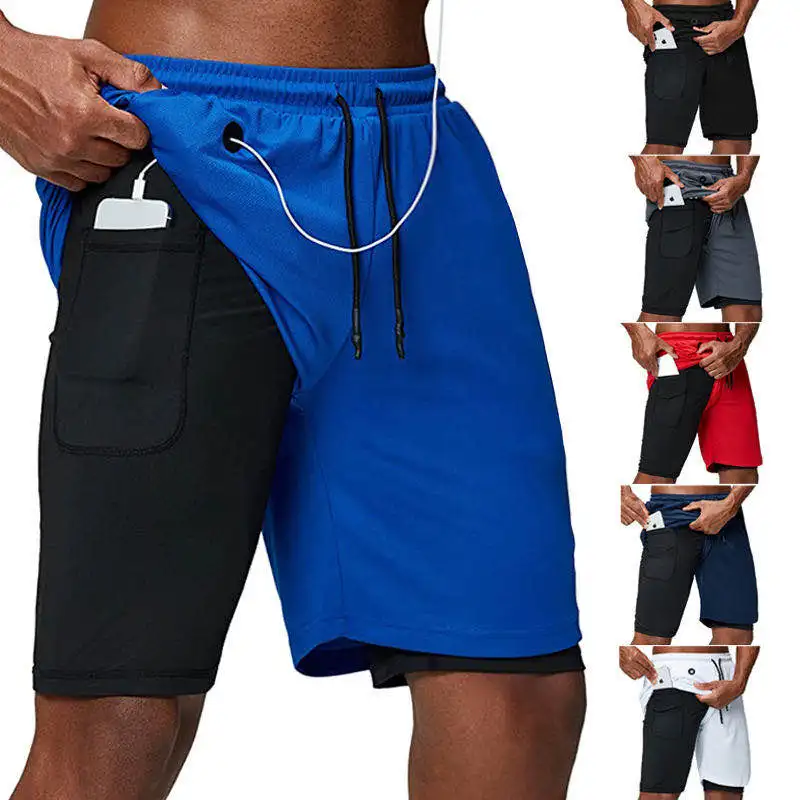 Hot Selling Mens Exercise Shorts Workout Running 2 In 1 Double - Deck Training Gym Shorts With Pockets, Black/gray/white/army green/camo
Hot Selling Mens Exercise Shorts Workout Running 2 In 1 Double - Deck Training Gym Shorts With Pockets, Black/gray/white/army green/camo