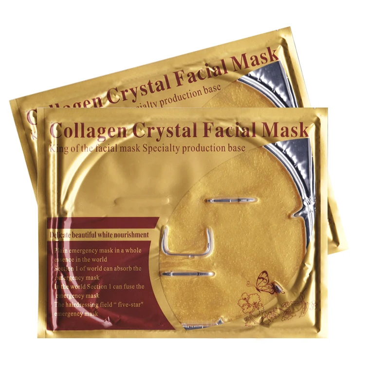 24k collagen crystal face mask sheet pack collagen golden face mask moisturizing and rejuvenating skin mask, Picture
24k collagen crystal face mask sheet pack collagen golden face mask moisturizing and rejuvenating skin mask, Picture