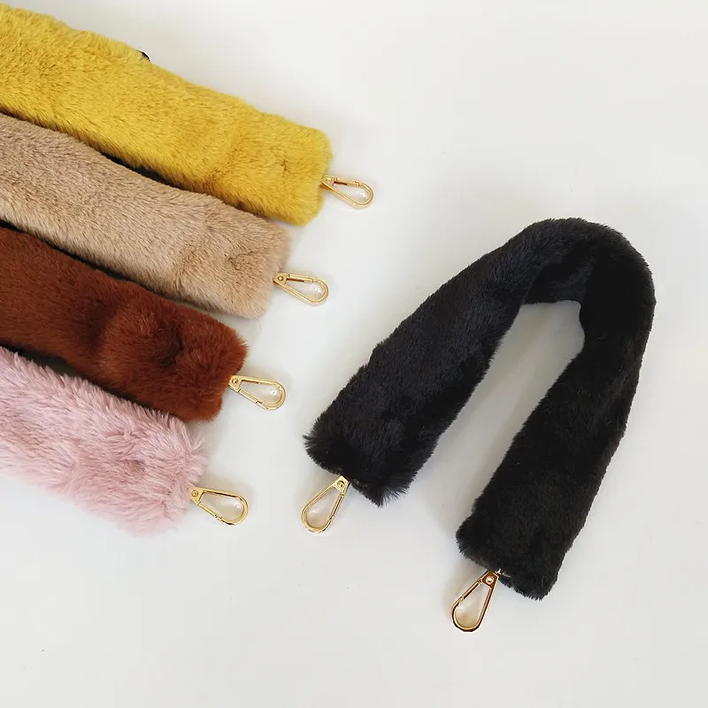 Fancy 40cm Warm Purse Strap Colorful Comfortable Faux Fur Hand Bag Straps, As picture
Fancy 40cm Warm Purse Strap Colorful Comfortable Faux Fur Hand Bag Straps, As picture