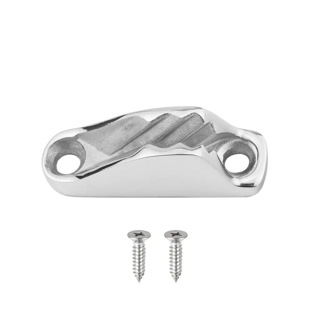 316 stainless steel Marine rope clip and Clip rope plate and Hardware for sailboat rope tension fittings, Sliver
316 stainless steel Marine rope clip and Clip rope plate and Hardware for sailboat rope tension fittings, Sliver