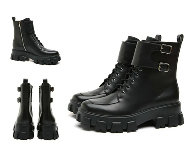 Direct factory sell 100% italian Leather Comfortable platform Women Lace up Ankle winter army Boots for women and ladies, Black or can be customized
Direct factory sell 100% italian Leather Comfortable platform Women Lace up Ankle winter army Boots for women and ladies, Black or can be customized