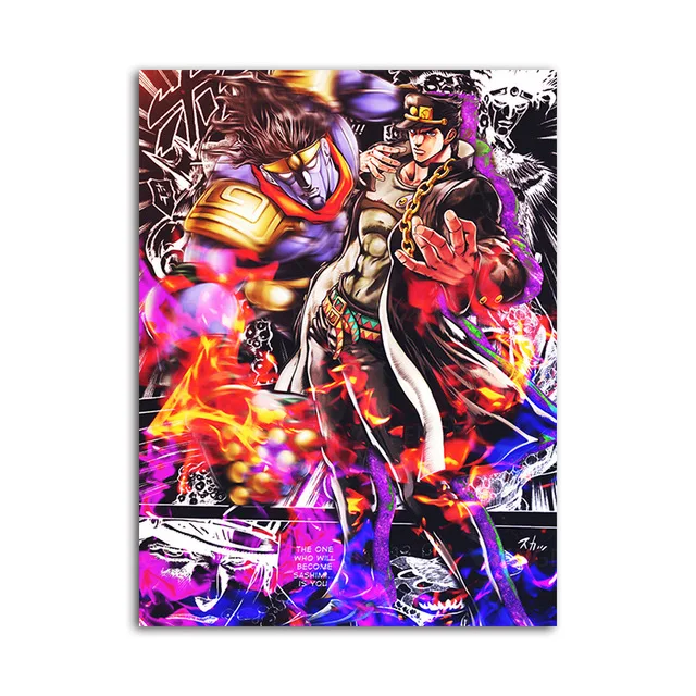 Home Decor Canvas HD Prints Colorful Painting Jojo S Bizarre Wall Art Graffiti Poster Anime Role Pictures For Bedroom Modular
Home Decor Canvas HD Prints Colorful Painting Jojo S Bizarre Wall Art Graffiti Poster Anime Role Pictures For Bedroom Modular