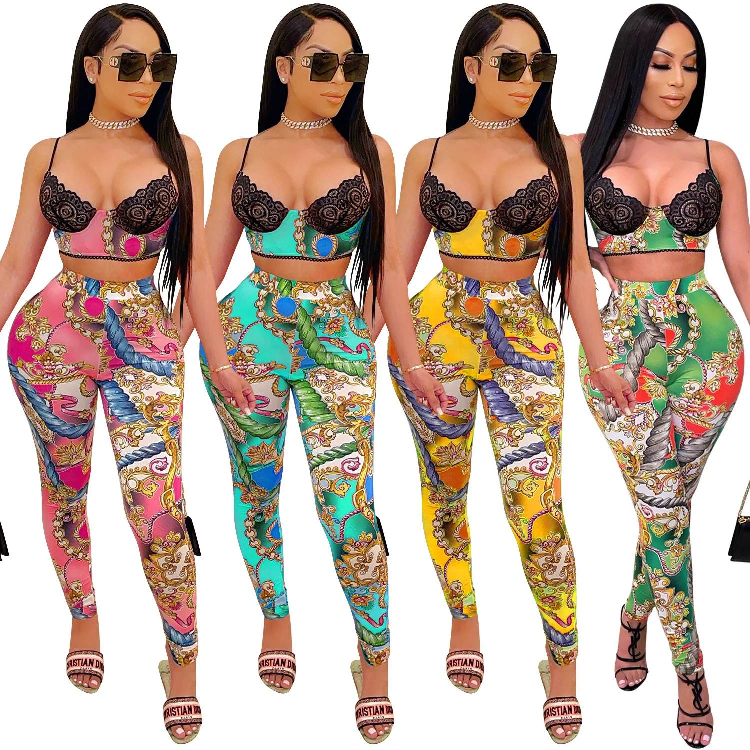 Most Popular Bandage Style Polyester Sleeveless Crop Top Women Sets Two Piece Summer
Most Popular Bandage Style Polyester Sleeveless Crop Top Women Sets Two Piece Summer