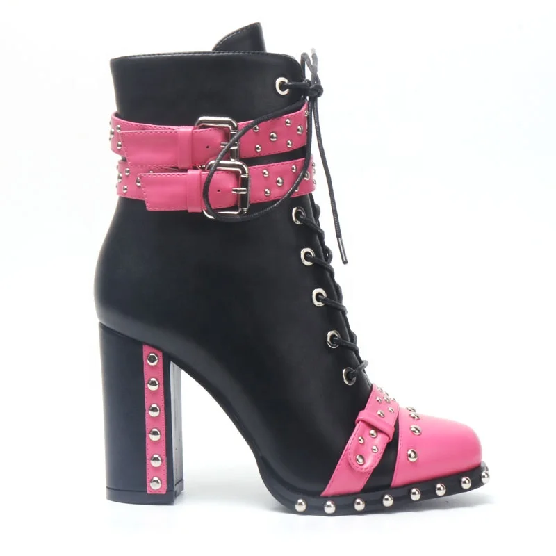 2020 New Fashion Lace Up High Heel Round Toe Rhinestone Pu Leather Boots Women Shoes
2020 New Fashion Lace Up High Heel Round Toe Rhinestone Pu Leather Boots Women Shoes